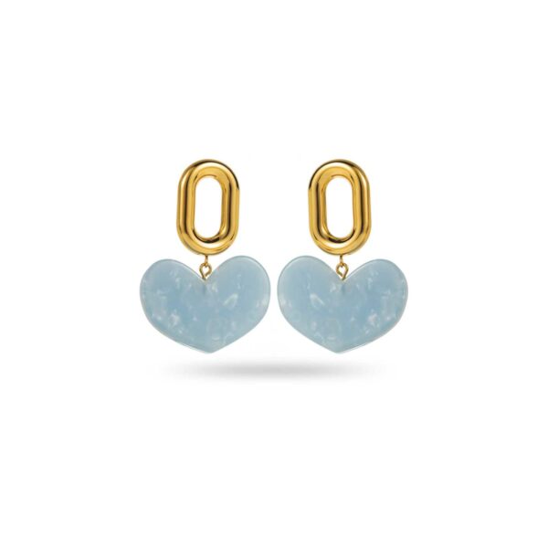 Boucle d’oreille Lola blue